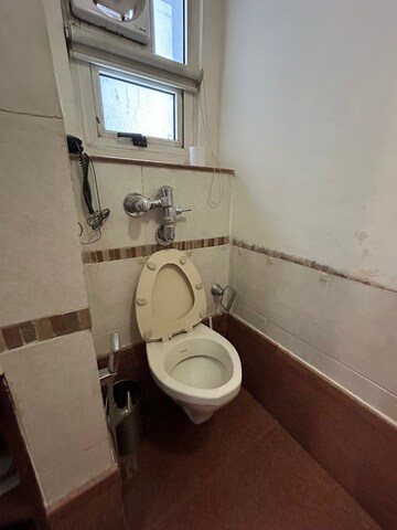 Bathroom in 1 BHK Builder Floor at Ansal Sushant Lok I, Sector 43 – for Rent