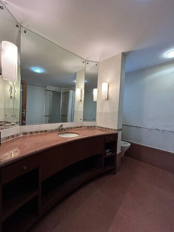 Kitchen in 1 BHK Builder Floor at Ansal Sushant Lok I, Sector 43 – for Rent