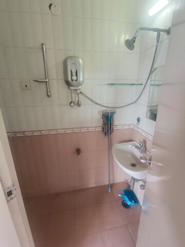 Bathroom in 1 BHK Apartment at Godrej Garden Enclave, Vikhroli East – for Rent