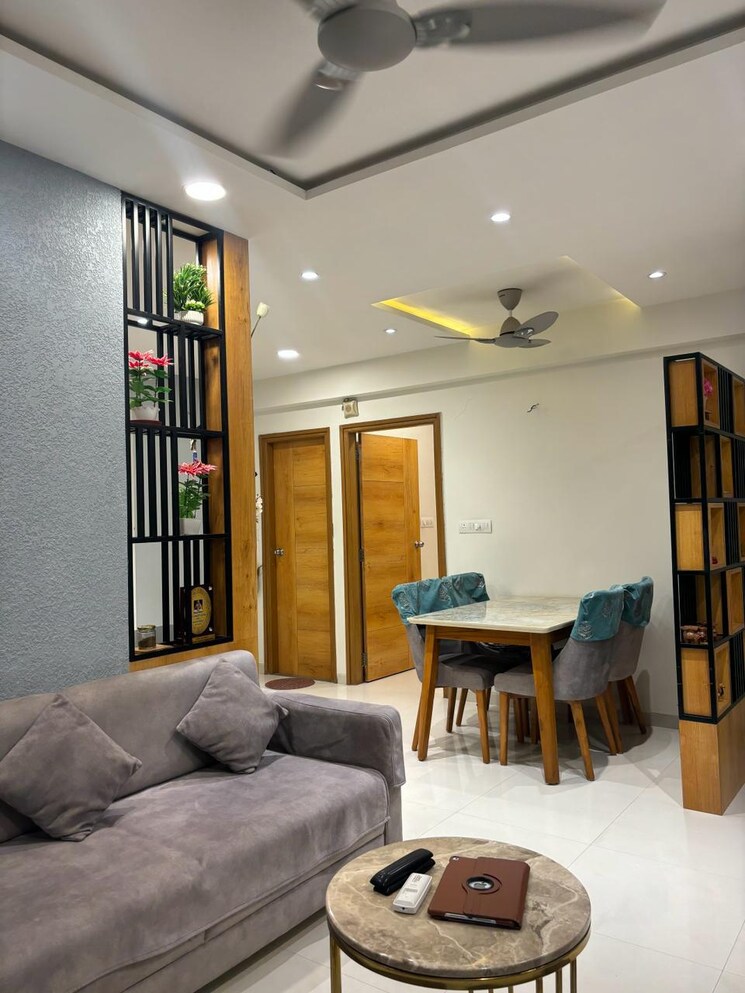 Living Room, gota 3 Bedroom 1503 Sq.Ft. Apartment In Gota Ahmedabad 8137093