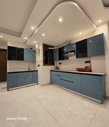 Kitchen in 2 BHK Builder Floor at Palm Residency Chhatarpur, Chattarpur – for Rent