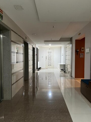 Building Lobby in 4 BHK Apartment at Rajesh Raj Grandeur, Powai – for Sale
