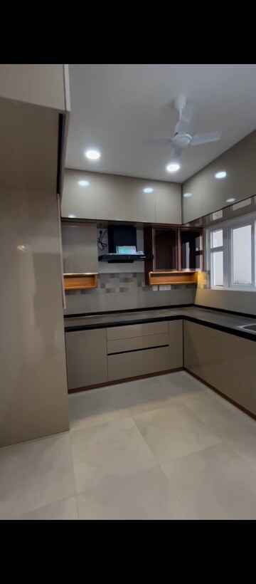 Kitchen in 3.5 BHK Apartment at Prestige Tranquil, Kokapet – for Rent