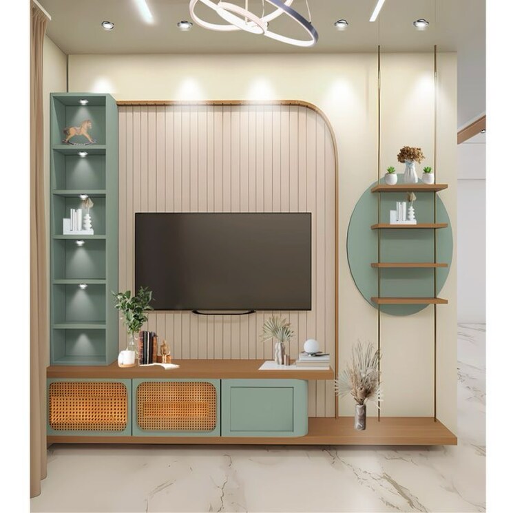 Living Room, mohan-precious-greens 2 Bedroom 490 Sq.Ft. Apartment In Ambernath Thane 8137406