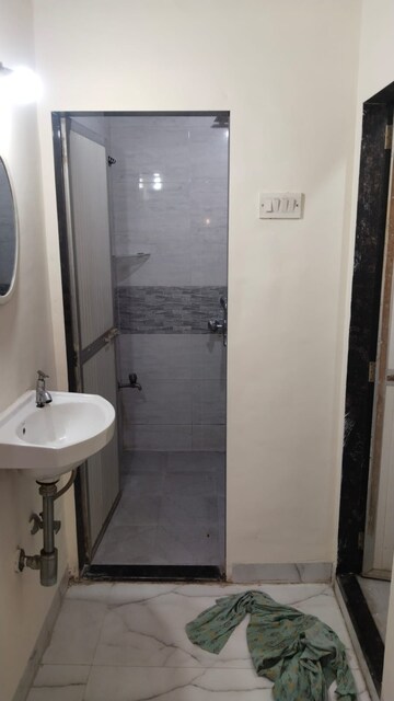 Bathroom in 1 BHK Apartment at Shanti Complex, Powai – for Rent