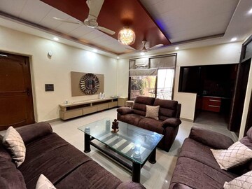 Living Room in 2 BHK Apartment at Mehrauli – for Rent