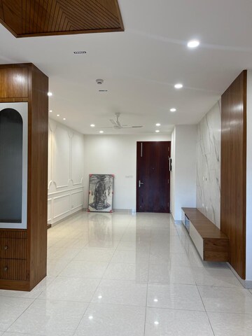 Building Lobby in 3 BHK Apartment at Prestige High Fields, Gachibowli – for Rent