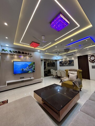 Living Room in 3.5 BHK Apartment at Lodha Belmondo, Gahunje – for Rent
