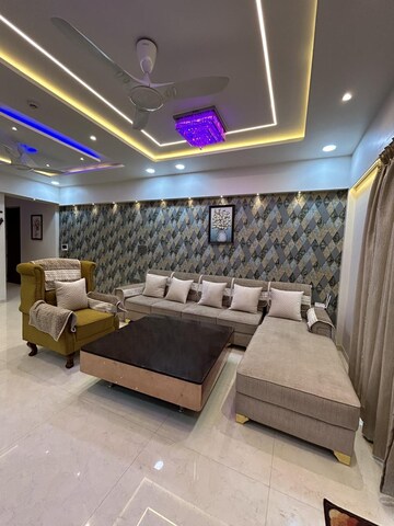 Living Room in 3.5 BHK Apartment at Lodha Belmondo, Gahunje – for Rent