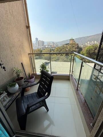 Balcony in 2 BHK Apartment at Kanakia Spaces Niharika, Manpada – for Sale