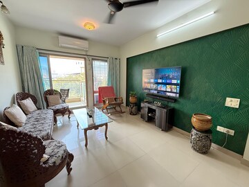 Living Room in 2 BHK Apartment at Kanakia Spaces Niharika, Manpada – for Sale