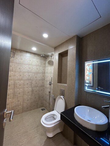 Bathroom in 3.5 BHK Apartment at Lodha Belmondo, Gahunje – for Rent