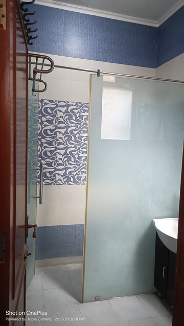 Bathroom in 2 BHK Builder Floor at Ashoka Enclave 3, Sector 35 – for Rent