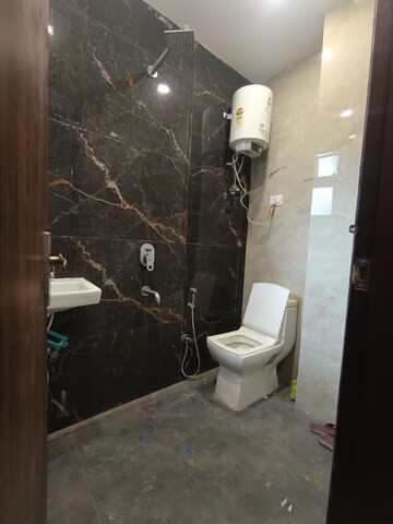 Bathroom in 3 BHK Builder Floor at Saket – for Rent