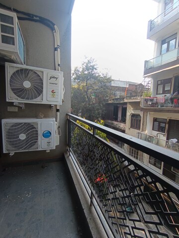 Balcony in 3 BHK Builder Floor at Saket – for Rent