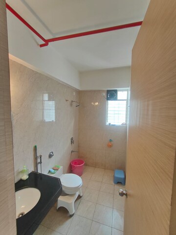 Bathroom in 2 BHK Apartment at Truspace Prima Domus, Balewadi – for Rent
