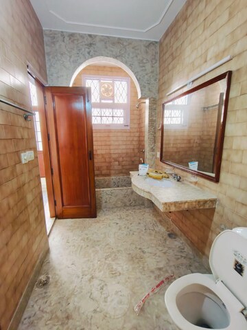 Bathroom in 3 BHK Builder Floor at New Friends Colony – for Rent