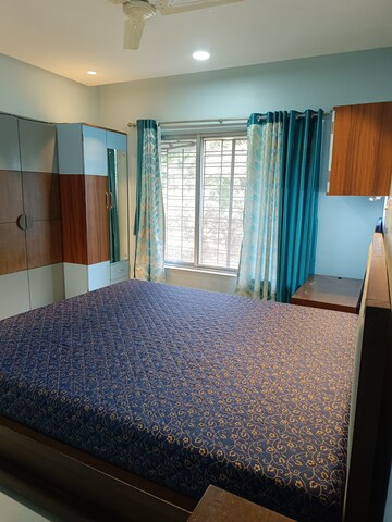 Bedroom in 3 BHK Apartment at Kalpataru Hills Phase II, Manpada – for Rent