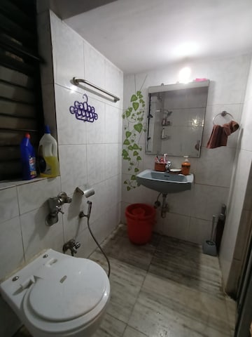 Bathroom in 2 BHK Apartment at Palazzio CHS, Powai – for Rent