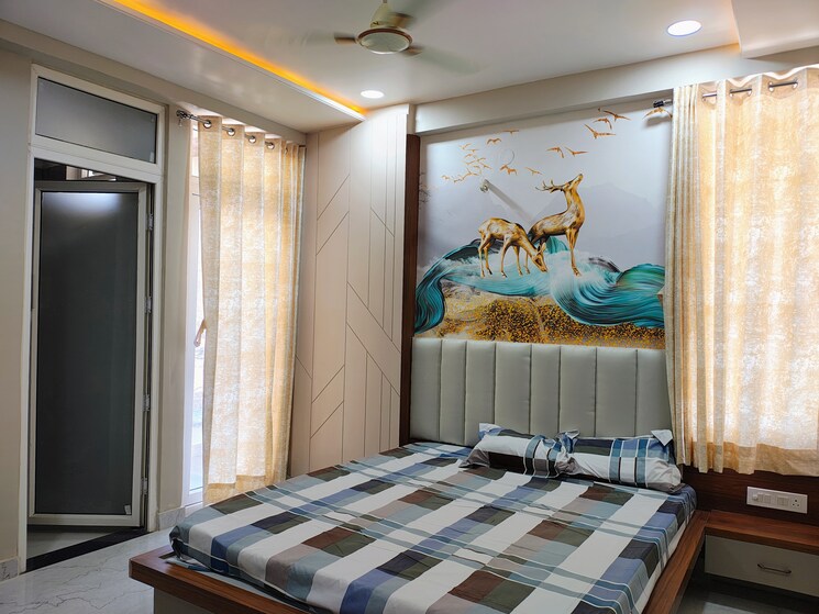 Bedroom, mansarovar 3 Bedroom 1726 Sq.Ft. Builder Floor In Mansarovar Jaipur 8137811