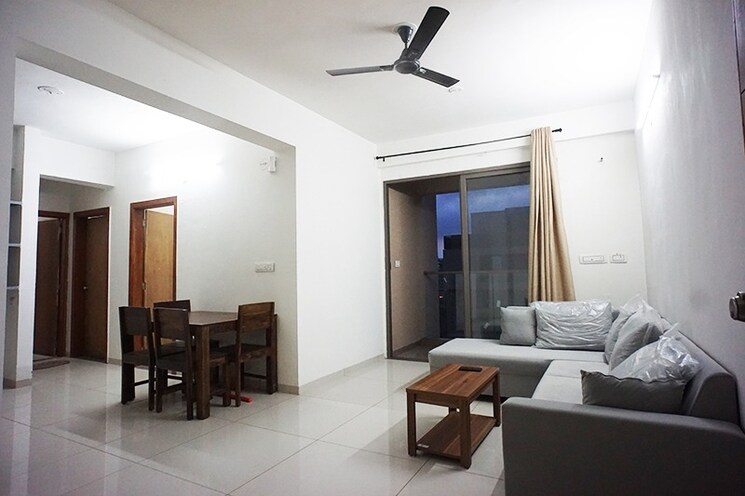 Living Room, motera 3 Bedroom 1800 Sq.Ft. Apartment In Motera Ahmedabad 8137945