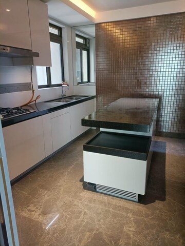 Kitchen in 4 BHK Apartment at Lodha Trump Tower, Worli – for Rent