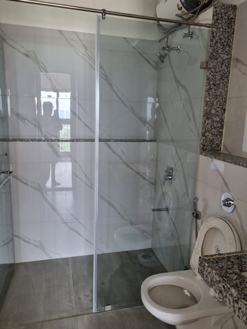Bathroom in 3 BHK Apartment at Amanora Ascent Towers, Hadapsar – for Rent