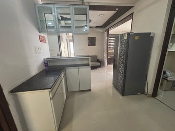 Kitchen in 3 BHK Penthouse at Rudram Skyline, Sola – for Rent