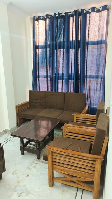 Living Room in 1 BHK Builder Floor at Subhash Nagar – for Rent