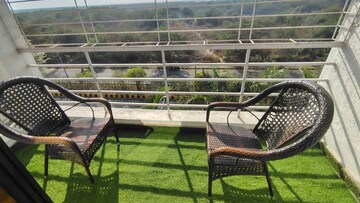 Balcony in 2 BHK Apartment at Ghansoli Sector 15 – for Rent