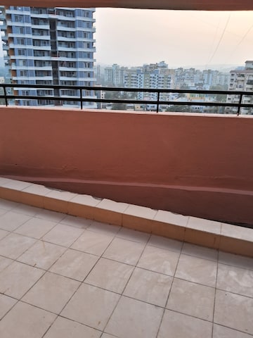 Balcony in 3 BHK Apartment at Kumar Shantiniketan Phase 1, Pashan – for Rent