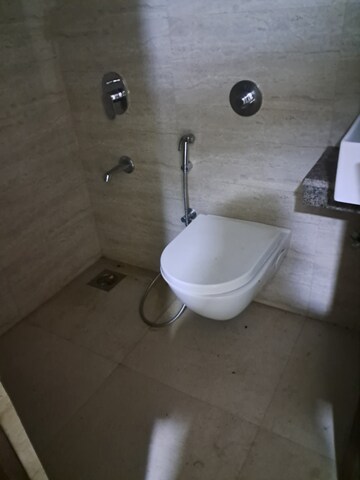 Bathroom in 1 BHK Apartment at Sunteck West World, Naigaon East – for Rent