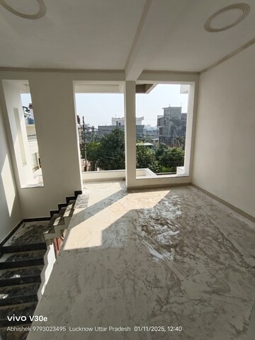 Balcony in 3 BHK Independent House at Jankipuram Extension – for Sale