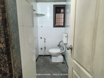 Bathroom in 2 BHK Apartment at Yashodham Complex, Goregaon East – for Rent