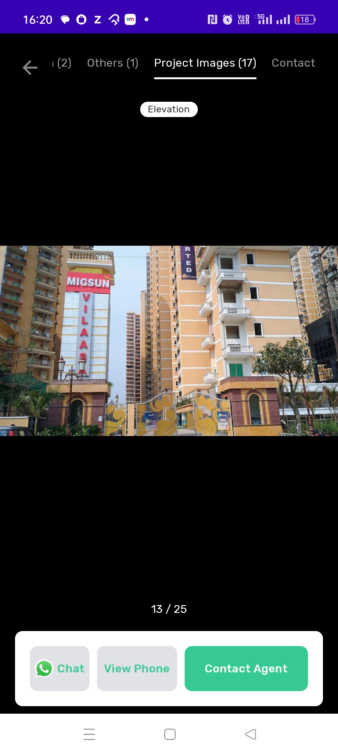 3 BHK Apartment For Sale in Migsun Twinz