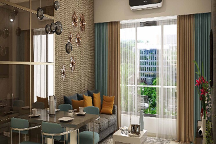 Living Room, sanyam-ashok-odyssey-a-wing 1 Bedroom 415 Sq.Ft. Apartment In Ghatkopar West Mumbai 8138248