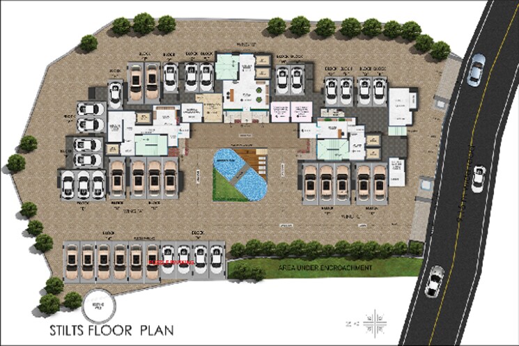 Master Plan, sanyam-ashok-odyssey-a-wing 1 Bedroom 415 Sq.Ft. Apartment In Ghatkopar West Mumbai 8138248