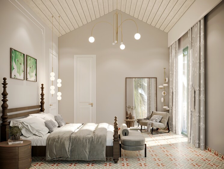 Bedroom, candolim 5 Bedroom 500 Sq.Mt. Villa In Candolim Goa 8138281