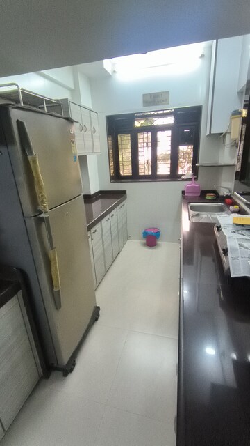 Kitchen in 2 BHK Apartment at Textila CHS, Prabhadevi – for Rent