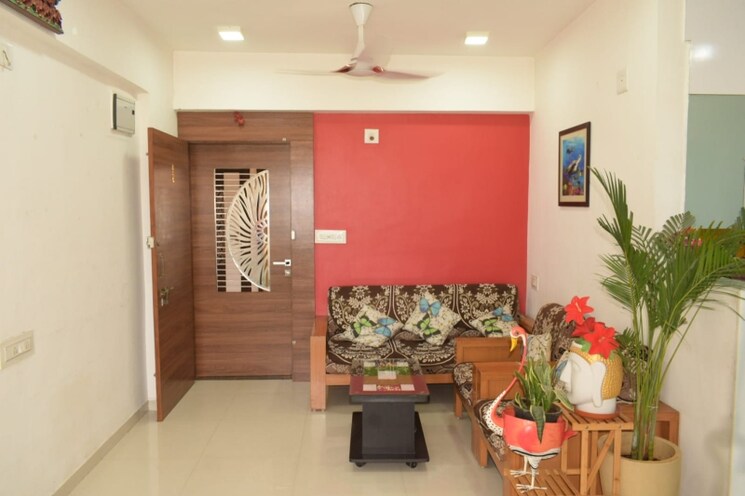 Living Room, khodiyar 3 Bedroom 1500 Sq.Ft. Apartment In Khodiyar Ahmedabad 8138465