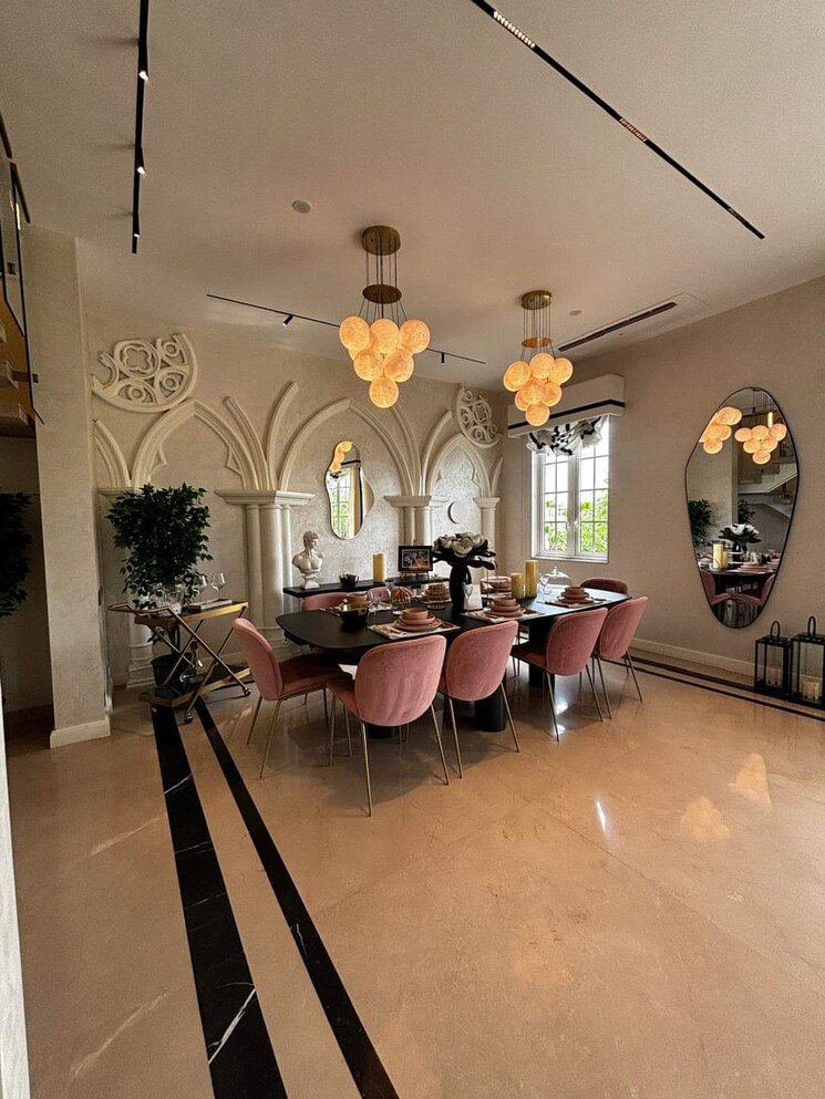 Living Room, piramal-vaikunth-vama 3 Bedroom 1850 Sq.Ft. Apartment In Balkum Pada Thane 8138445