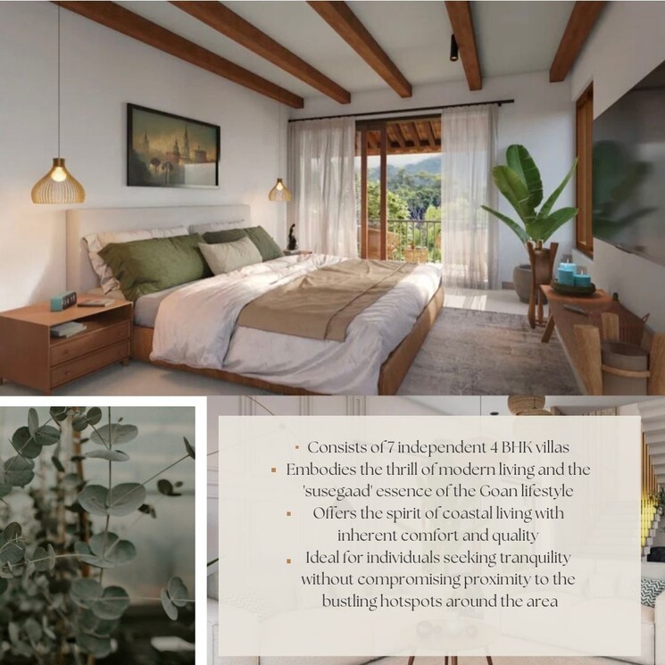 Master Bedroom, nerul 4 Bedroom 328 Sq.Mt. Villa In Nerul Goa 8138461