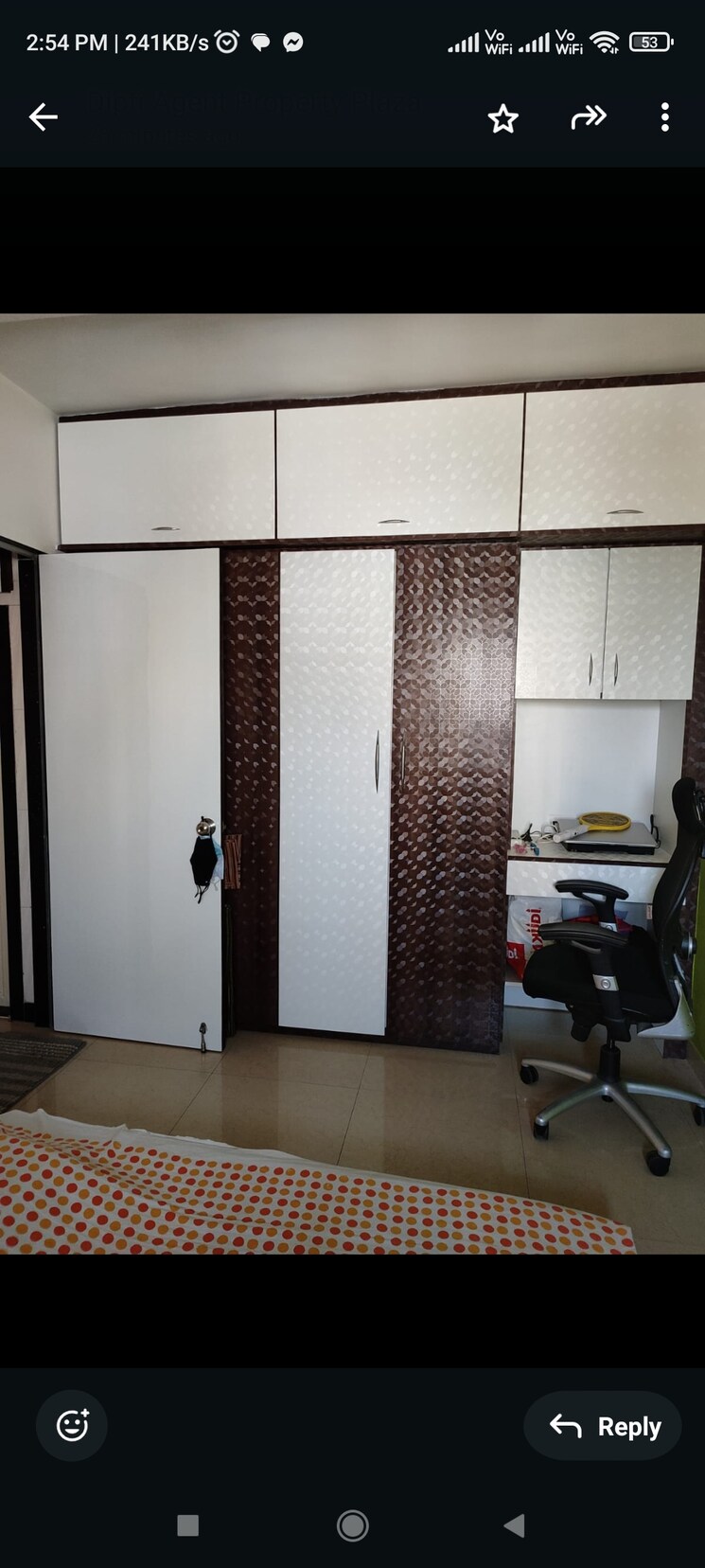 Master Bedroom, khodiyar-kunj-chs 1 Bedroom 450 Sq.Ft. Apartment In Mira Road East Thane 8138517