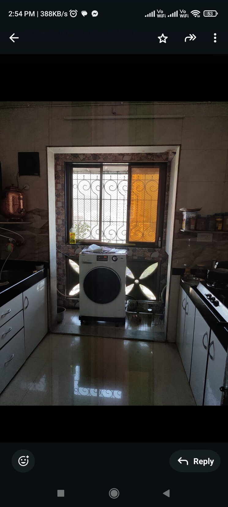 Kitchen, khodiyar-kunj-chs 1 Bedroom 450 Sq.Ft. Apartment In Mira Road East Thane 8138517