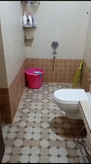 Bathroom in 2 BHK Apartment at Hexblox CHS Ltd, Kharghar – for Rent