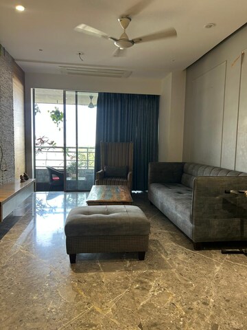 Living Room in 3 BHK Apartment at The Wadhwa The Address, Ghatkopar West – for Rent