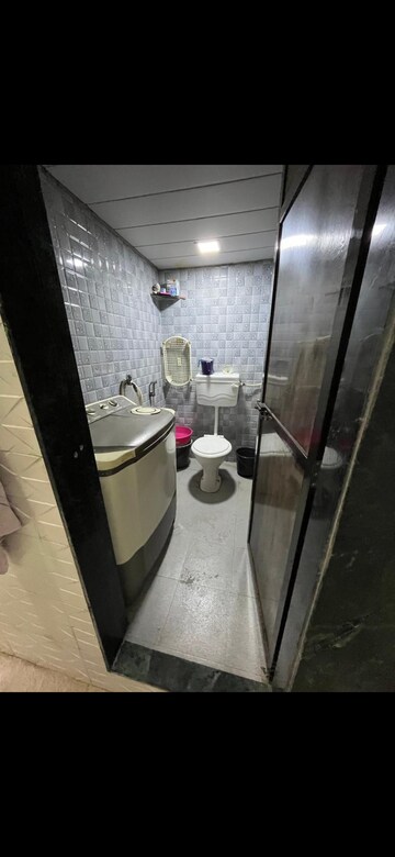 Bathroom in 2 BHK Apartment at Ankur Building, Malad West – for Rent
