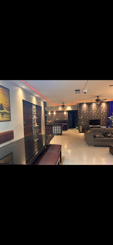 Living Room in 4 BHK Apartment at Rustomjee OZone, Goregaon West – for Rent