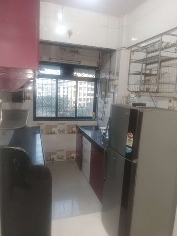 Kitchen in 1 BHK Apartment at Haware Panchavati, Ghansoli – for Rent