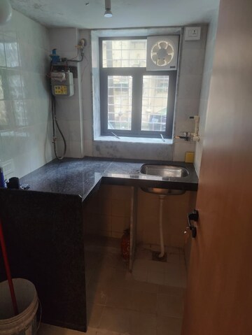 Kitchen in 1.5 BHK Apartment at Adarsh Nagar CHS Worli, Worli – for Rent